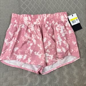 Nike Pink Tie-Dye Women's Running Athletic Shorts ~ Small